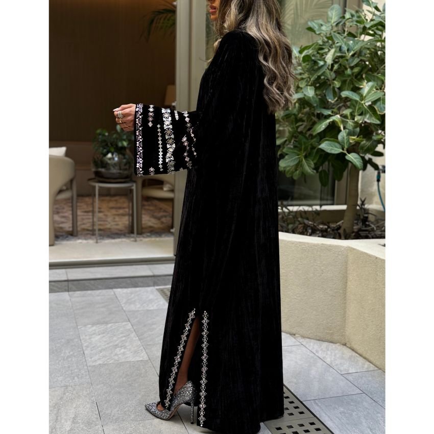 #AB-1404-05 #abaticollections #abatiboutique #abatiabaya #abayaabati #abatikuwait #abatiqatar #abatisaudi #abatiriyadh #abatidoha #dohaabati #dubaiabati #abudhabiabati #musactabati