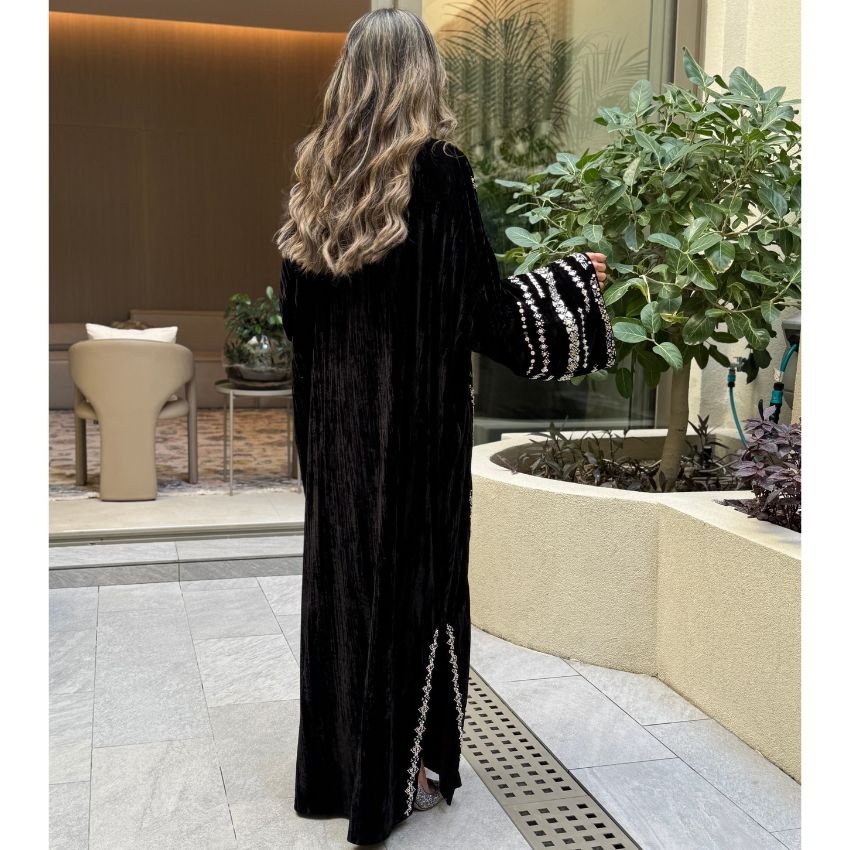 #AB-1404-05 #abaticollections #abatiboutique #abatiabaya #abayaabati #abatikuwait #abatiqatar #abatisaudi #abatiriyadh #abatidoha #dohaabati #dubaiabati #abudhabiabati #musactabati