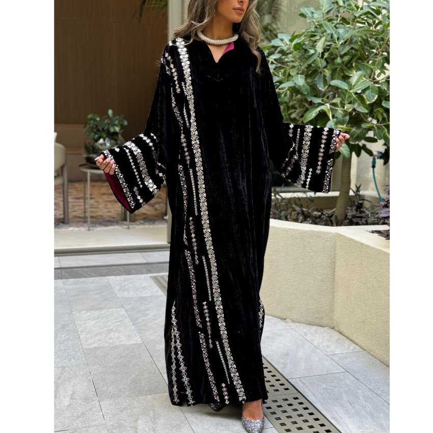 #AB-1404-05 #abaticollections #abatiboutique #abatiabaya #abayaabati #abatikuwait #abatiqatar #abatisaudi #abatiriyadh #abatidoha #dohaabati #dubaiabati #abudhabiabati #musactabati