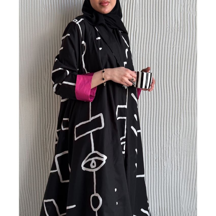 #AB-1296-00-black- #abaticollections #abatiboutique #abatiabaya #abayaabati #abatikuwait #abatiqatar #abatisaudi #abatiriyadh #abatidoha #dohaabati #dubaiabati #abudhabiabati #musactabati