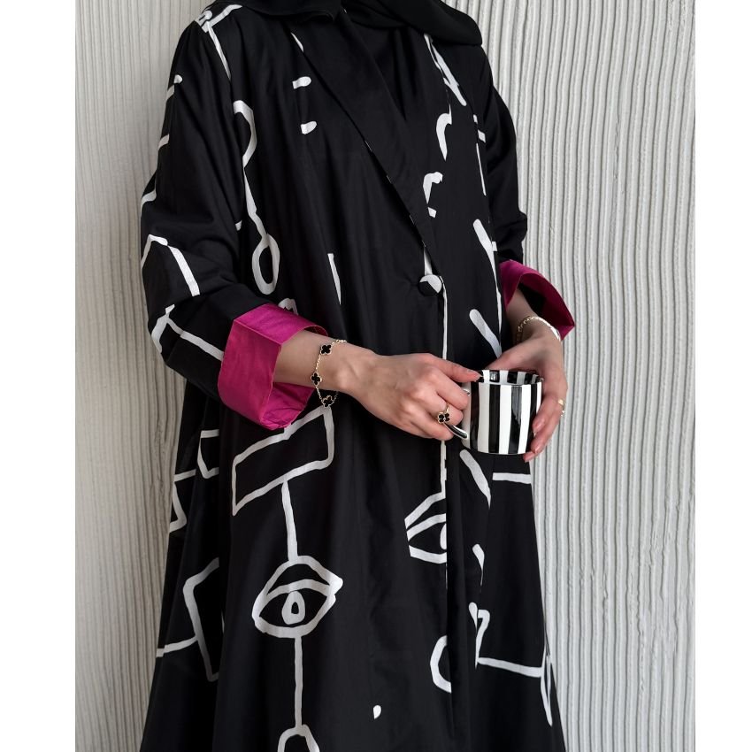 #AB-1296-00-black- #abaticollections #abatiboutique #abatiabaya #abayaabati #abatikuwait #abatiqatar #abatisaudi #abatiriyadh #abatidoha #dohaabati #dubaiabati #abudhabiabati #musactabati