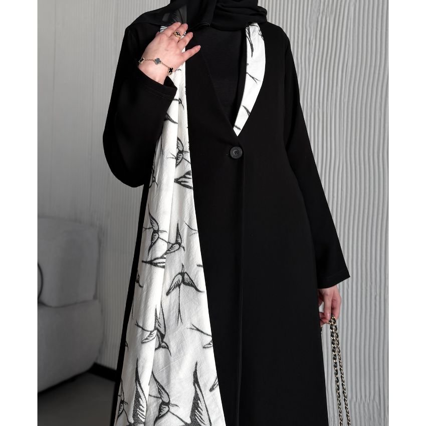 #AB-1413-00-black- #abaticollections #abatiboutique #abatiabaya #abayaabati #abatikuwait #abatiqatar #abatisaudi #abatiriyadh #abatidoha #dohaabati #dubaiabati #abudhabiabati #musactabati